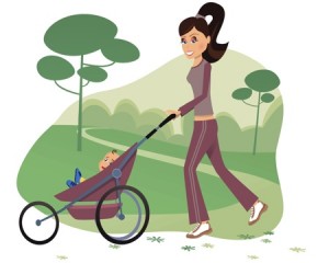 jog stroller mom1 300x240 Bring Sex Back into Your Life After a Baby